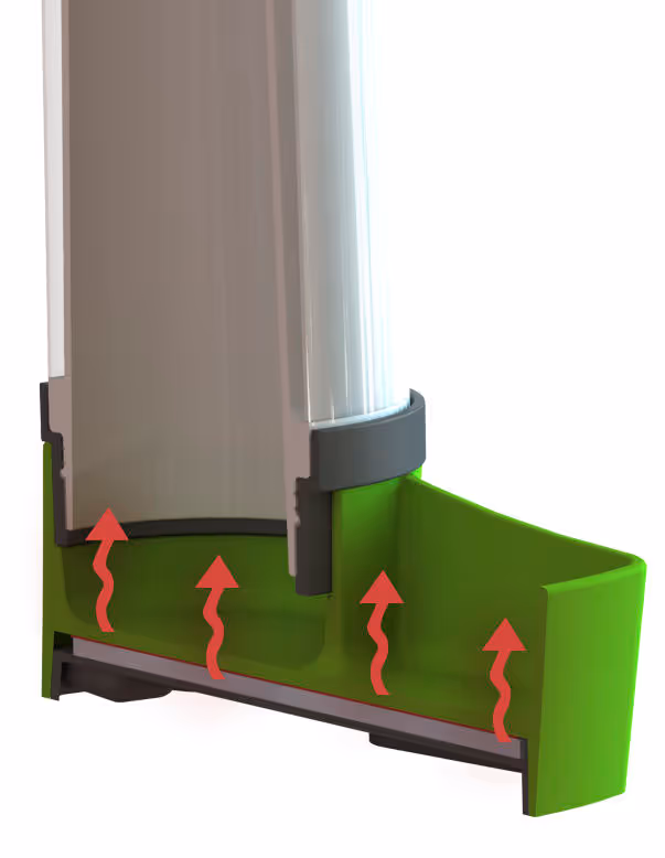 Abreuvoir NoFrost Superior 2.0 vert, 330ml, sur secteur