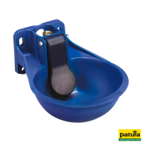 Abreuvoirs à palette Compact Marque PATURA, bol en plastique, palette verticale, raccord en T 3/4 ''