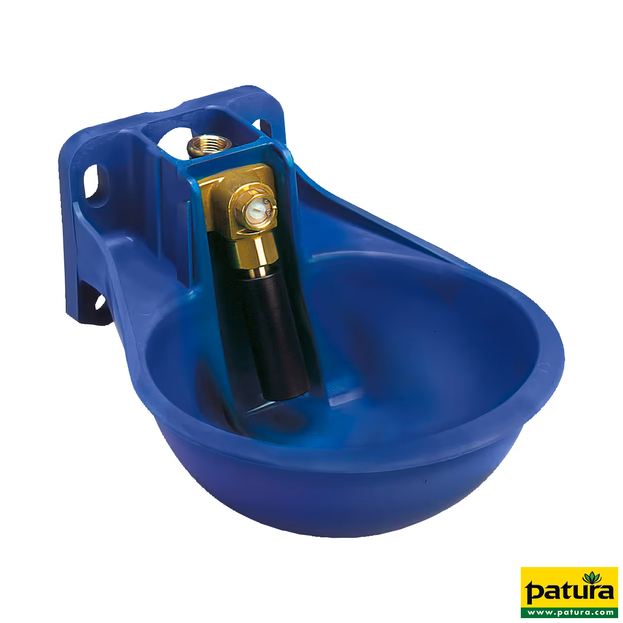 Abreuvoirs  à soupape tubulaire Compact Marque PATURA, bol en plastique, raccordement 3/4''