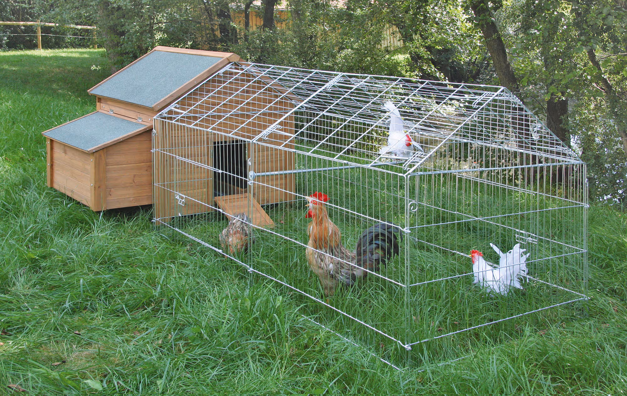 Abri pour rongeurs/poules 105X100X108cm