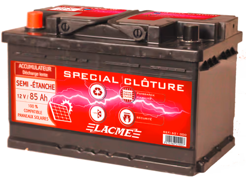 Batterie clôture 12V 85Ah - Lacmé