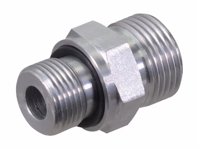 Adaptat. 3/8'' BSP M - 13/16'' UNF ORFS M - ref 8F42EDMLOS