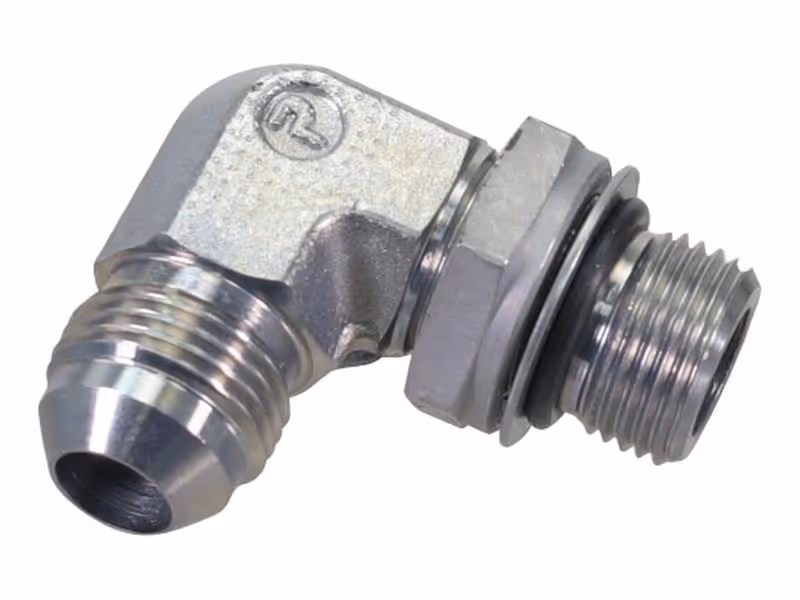 Adaptat. M18 3/4'' JIC 90* M-M - adaptable sur tracteurs Massey Ferguson - ref 3019690X91