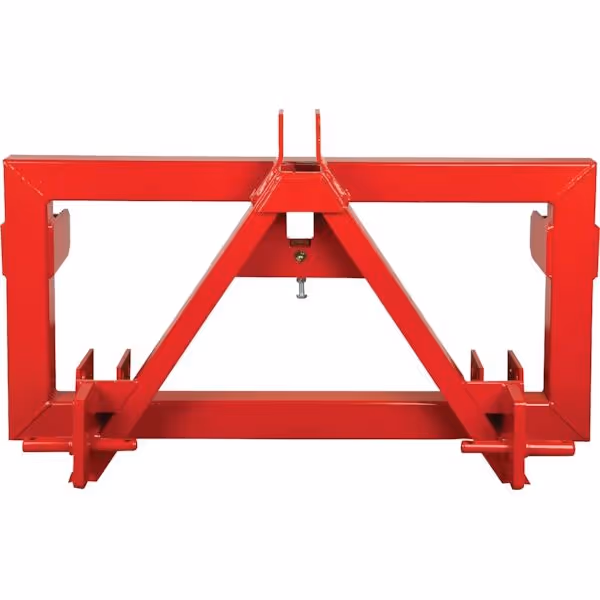 Adaptateur attelage 3 points cat 1/2 / euro