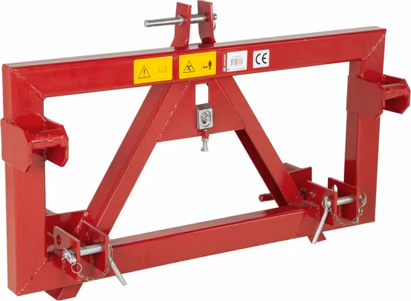 Adaptateur attelage 3 points cat 1/2 / euro
