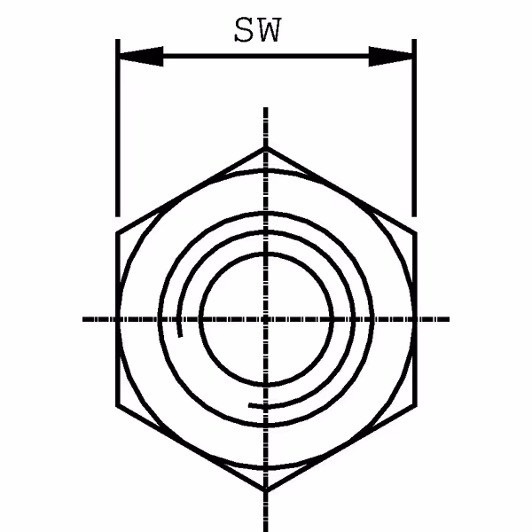 Adaptateur droit mâle BSP-métrique 1/2 - M20x1.5