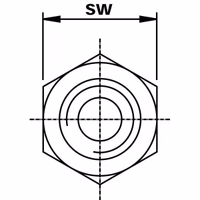 Adaptateur droit male BSP/NPT 3/8 - 3/8