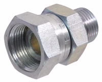 Adaptateur droit mâle femelle tournant 1''1/2 BSP