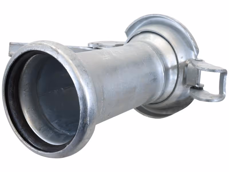 Adaptateur Femelle-Mâle - 5 à 4'' (133-108mm) (Galvanisé)
