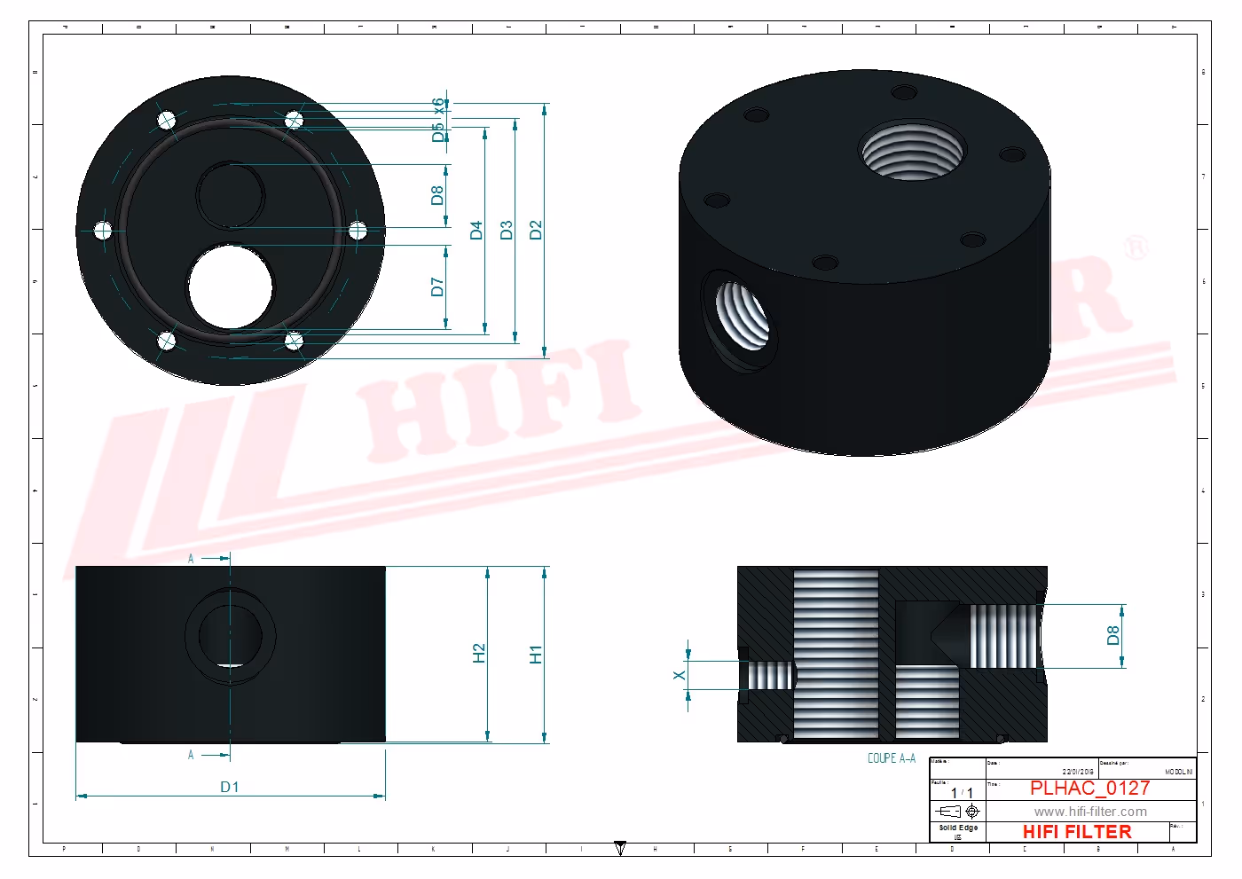 ADAPTATEUR Hifi Filter KL91