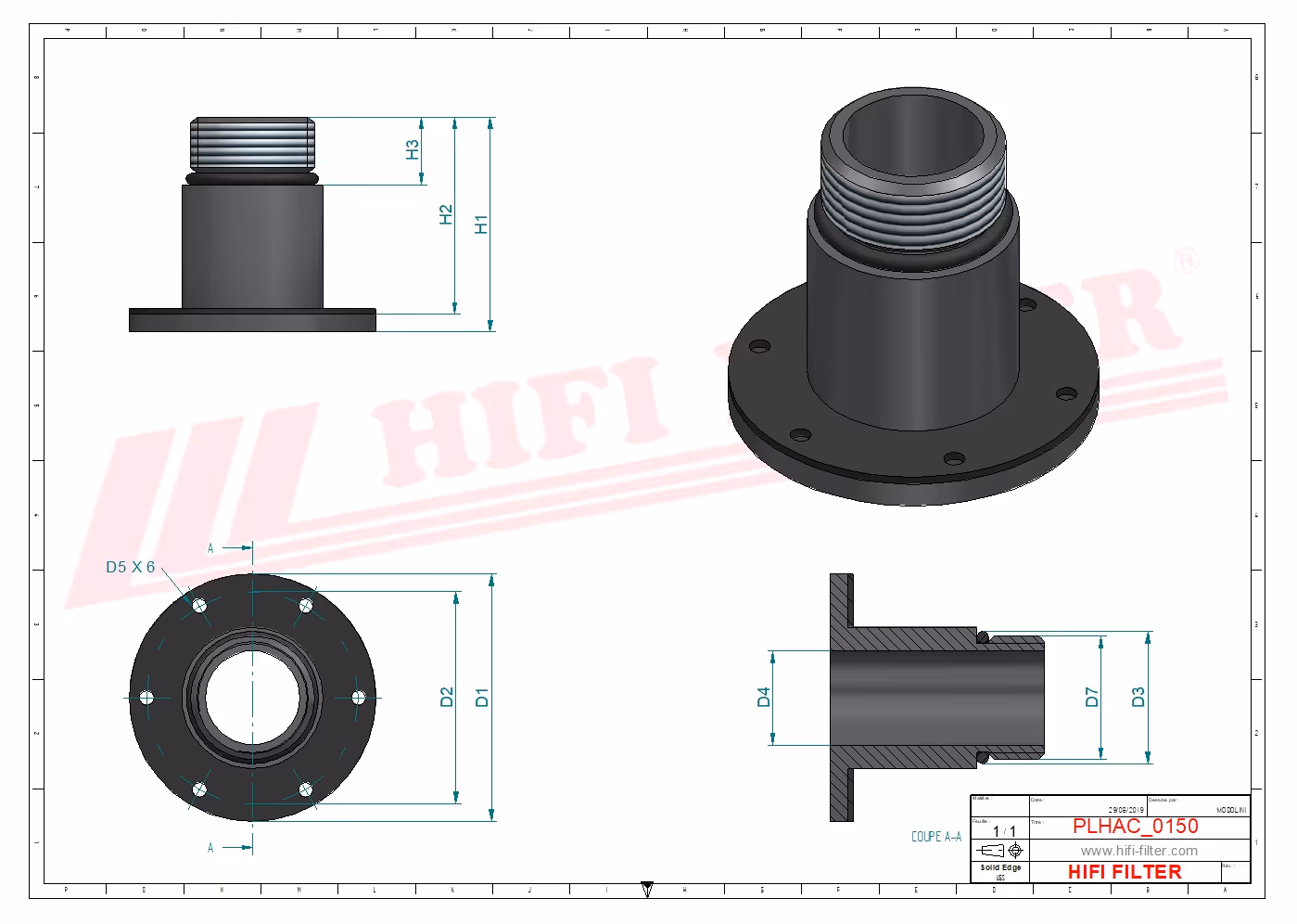 ADAPTATEUR Hifi Filter P 76-0682