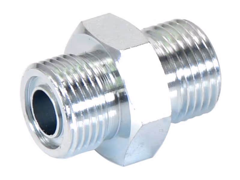 Adaptateur hydraulique 1/2'' BSP mâle x 13/16'' ORFS mâle Moins de joint torique