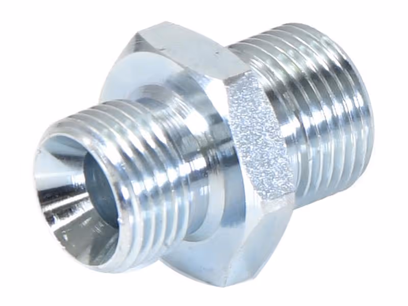 Adaptateur hydraulique 1/2'' BSP mâle x 5/8'' BSP mâle - ref 10-8HMK4S