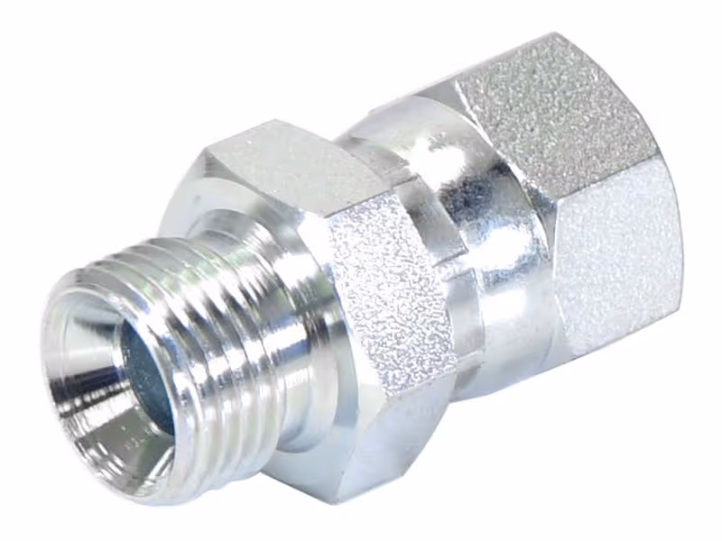Adaptateur hydraulique 1/2'' BSP mâle x 7/8'' JIC Femelle pivotante