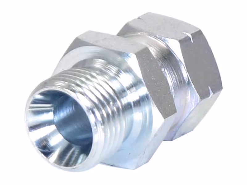 Adaptateur hydraulique 1/2'' BSP mâle x M18 x 1.50 Métriques Femelle pivotante