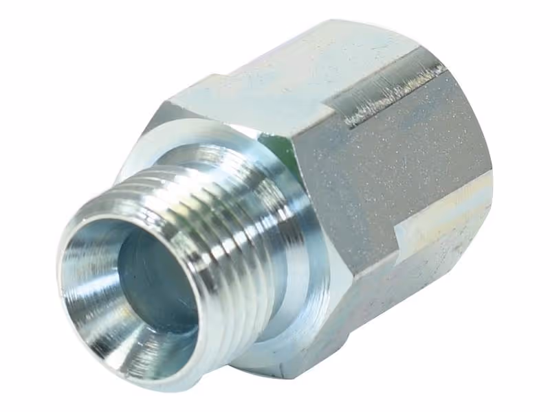 Adaptateur hydraulique 1/2'' BSP mâle x 1/2'' BSP Fixe femelle