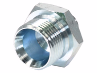 Adaptateur hydraulique 1/2'' BSP mâle x 1'' BSP mâle