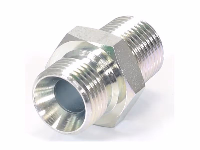Adaptateur hydraulique 1/2'' NPTF mâle x 1/2'' BSP mâle - ref 8-8FMK4S