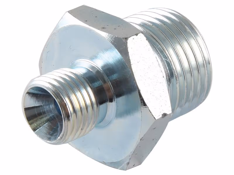 Adaptateur hydraulique 1/4'' BSP mâle x 1/2'' BSP mâle - ref 8-4HMK4S