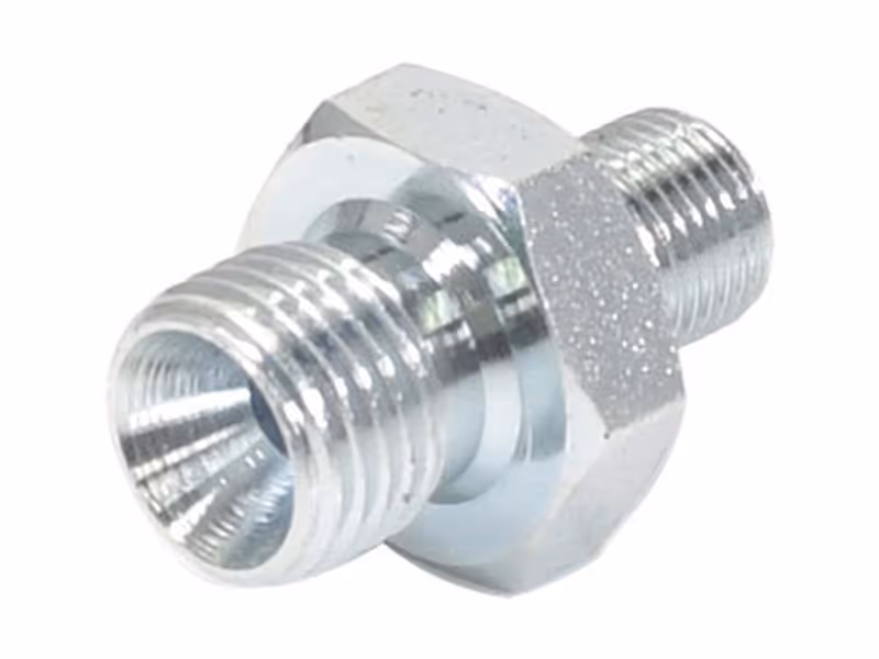 Adaptateur hydraulique 1/8'' BSP mâle x 1/4'' BSP mâle - ref 4-2HMK4S