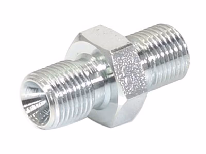 Adaptateur hydraulique 1/8'' BSP mâle x 1/8'' BSP mâle - ref 2HMK4S