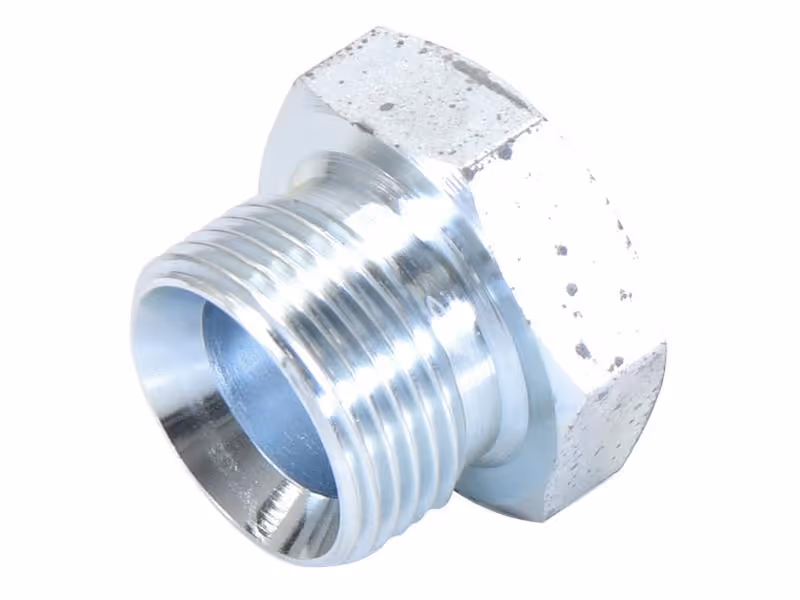 Adaptateur hydraulique 1'' BSP 60° Fiche conique - ref 16PNMK4S