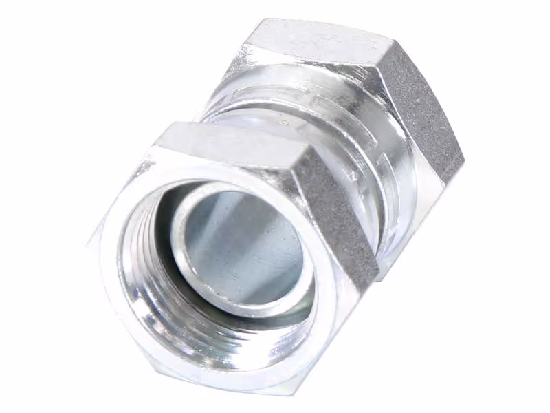 Adaptateur hydraulique 1'' BSP Femelle pivotante x 1'' BSP Femelle pivotante