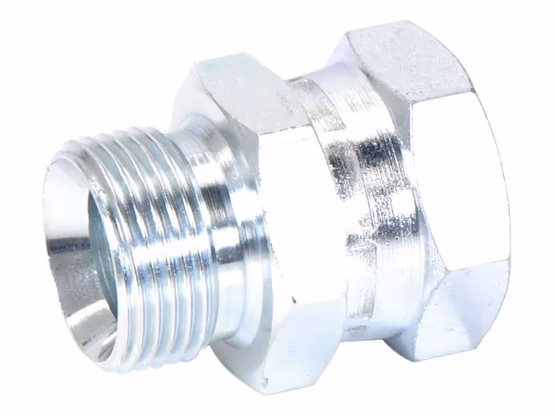 Adaptateur hydraulique 1'' BSP mâle x 1'' BSP Femelle pivotante