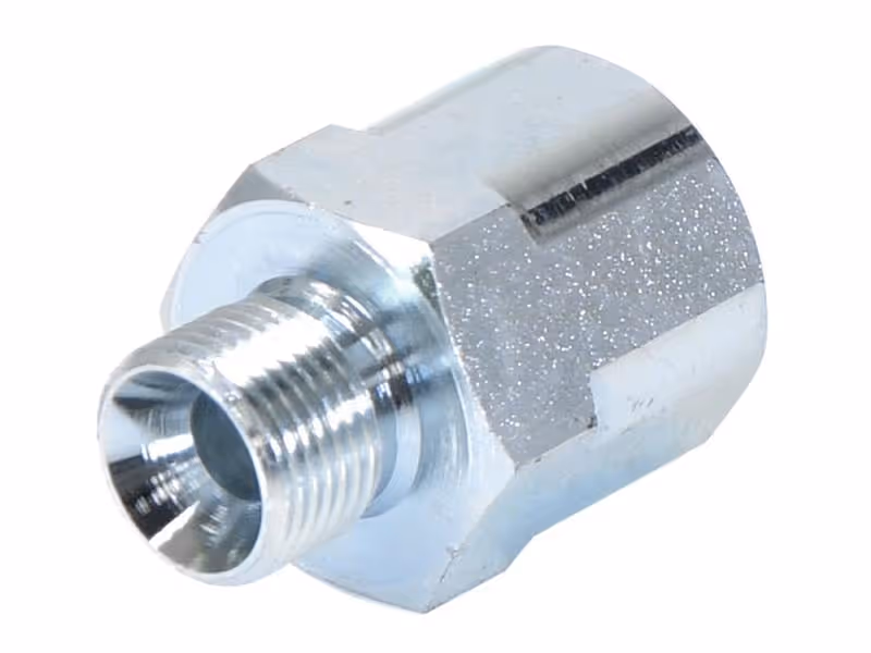 Adaptateur hydraulique 3/8'' BSP mâle x 1/2'' BSP Fixe femelle