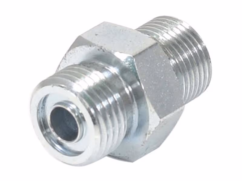 Adaptateur hydraulique 3/8'' BSP mâle x 11/16'' ORFS mâle Moins de joint torique