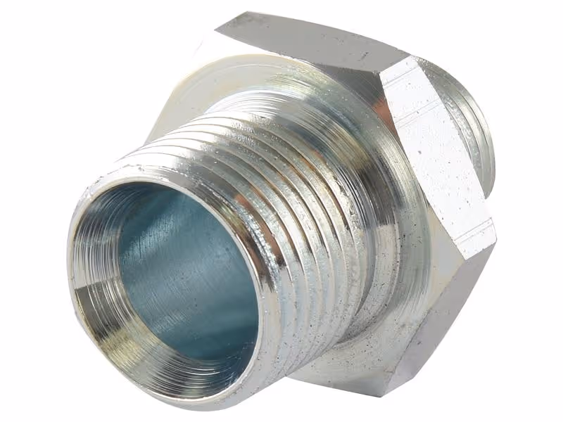 Adaptateur hydraulique 3/8'' BSP mâle x 5/8'' BSP mâle