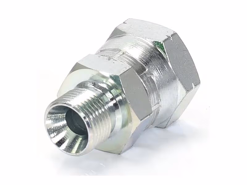 Adaptateur hydraulique 3/8'' BSP mâle x M22 x 1.50 Métriques Femelle pivotante