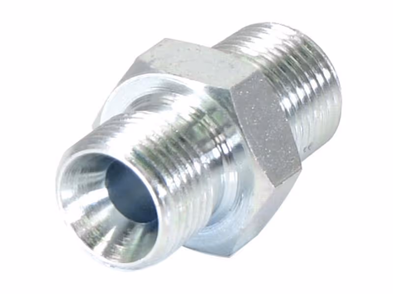 Adaptateur hydraulique 3/8'' NPTF mâle x 3/8'' BSP mâle - ref 6-6FMK4S
