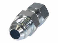 Adaptateur hydraulique 9/16'' JIC mâle x 7/16'' JIC Femelle pivotante
