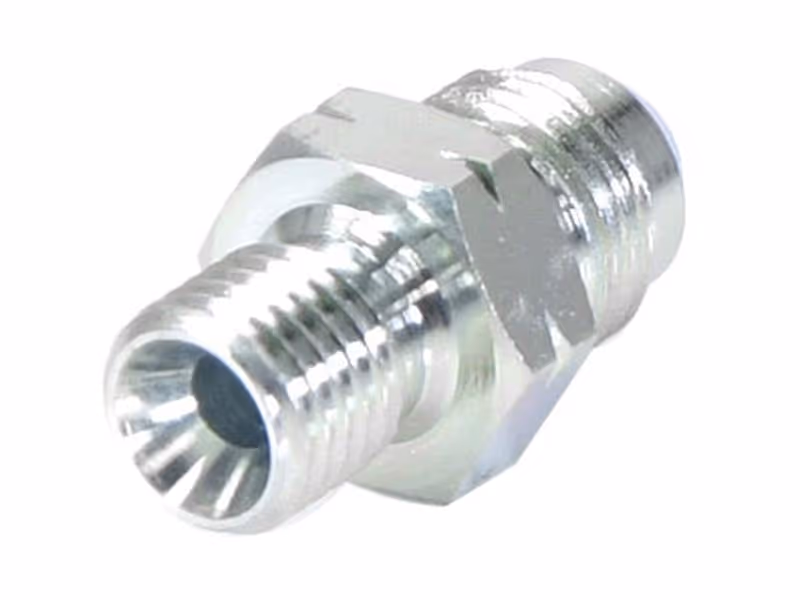 Adaptateur hydraulique M12 x 1.50 Côtes Métriques mâle x 9/16'' JIC mâle