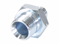 Adaptateur hydraulique M12 x 1.50 Côtes Métriques mâle x M18 x 1.50 Côtes Métriques mâle