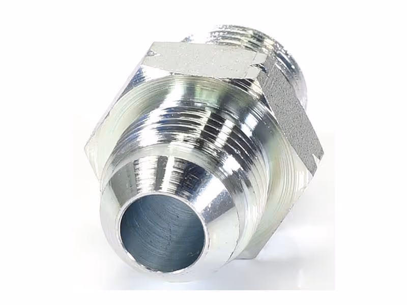 Adaptateur hydraulique M18 x 1.50 Côtes Métriques mâle x 3/4'' JIC mâle