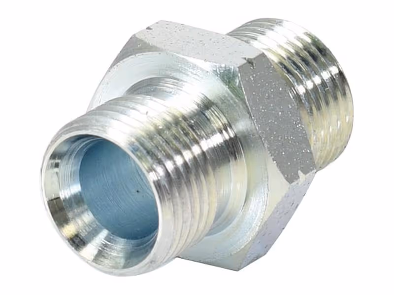 Adaptateur hydraulique M18 x 1.50 Côtes Métriques mâle x M18 x 1.50 Côtes Métriques mâle