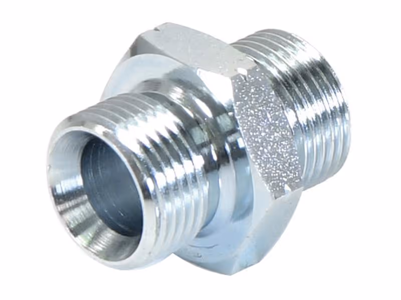 Adaptateur hydraulique M20 x 1.50 Côtes Métriques mâle x M20 x 1.50 Côtes Métriques mâle