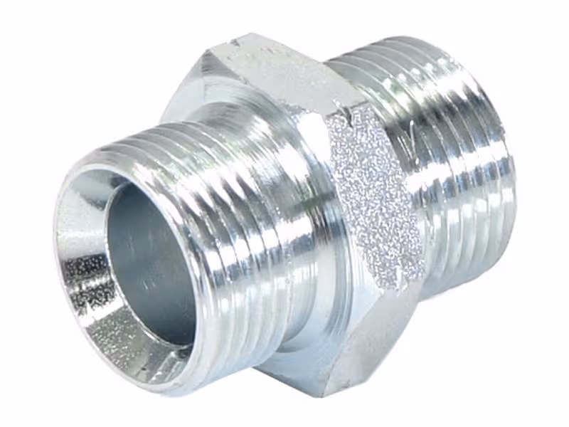 Adaptateur hydraulique M22 x 1.50 Côtes Métriques mâle x M22 x 1.50 Côtes Métriques mâle