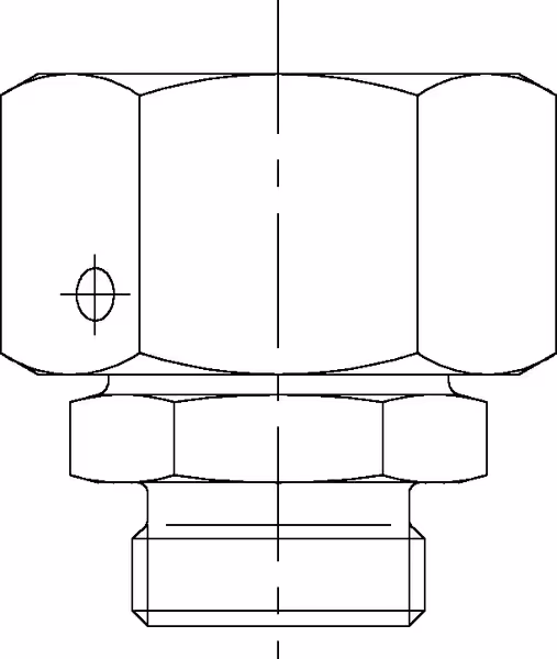 Adaptateur mâle femelle 12L 6l