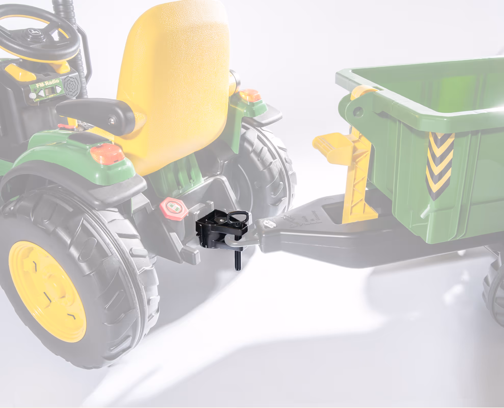 Adaptateur remorque Rolly Toys pour tracteur Peg Perego