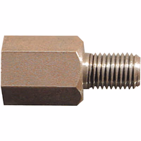 Adaptateur tete debroussailleuse male 10x125mm femelle 12x175mm