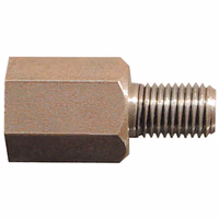 Adaptateur tete debroussailleuse male 10x125mm femelle 8x125mm