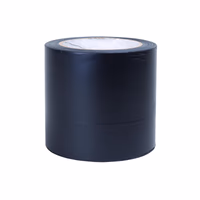 Adhésif PVC noir 100mmx33m