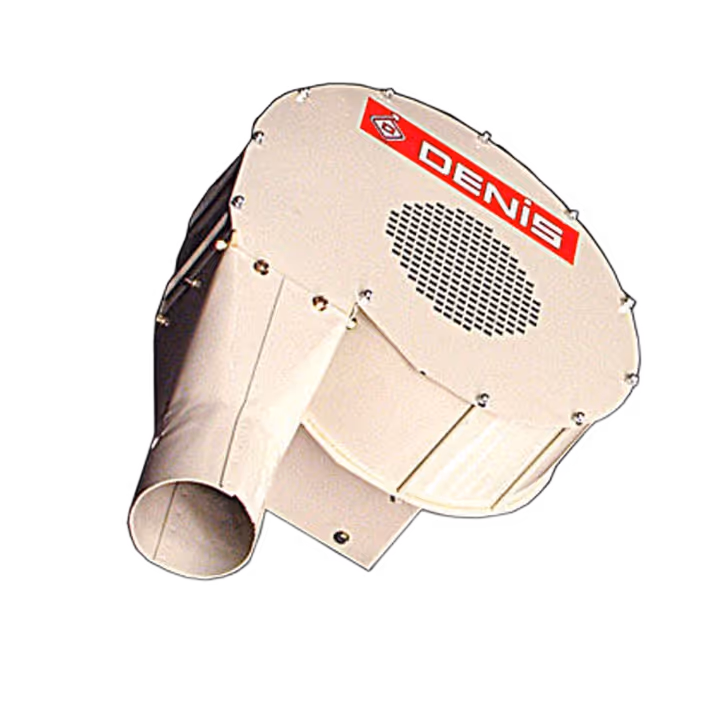 Aérateur de grains Denis triphasé 0,37Kw avec rallonge 1,1 m et pied perforé 2,2 m