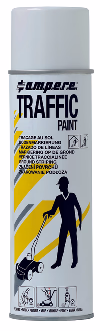 Aerosol 650ml traceur de ligne blanc