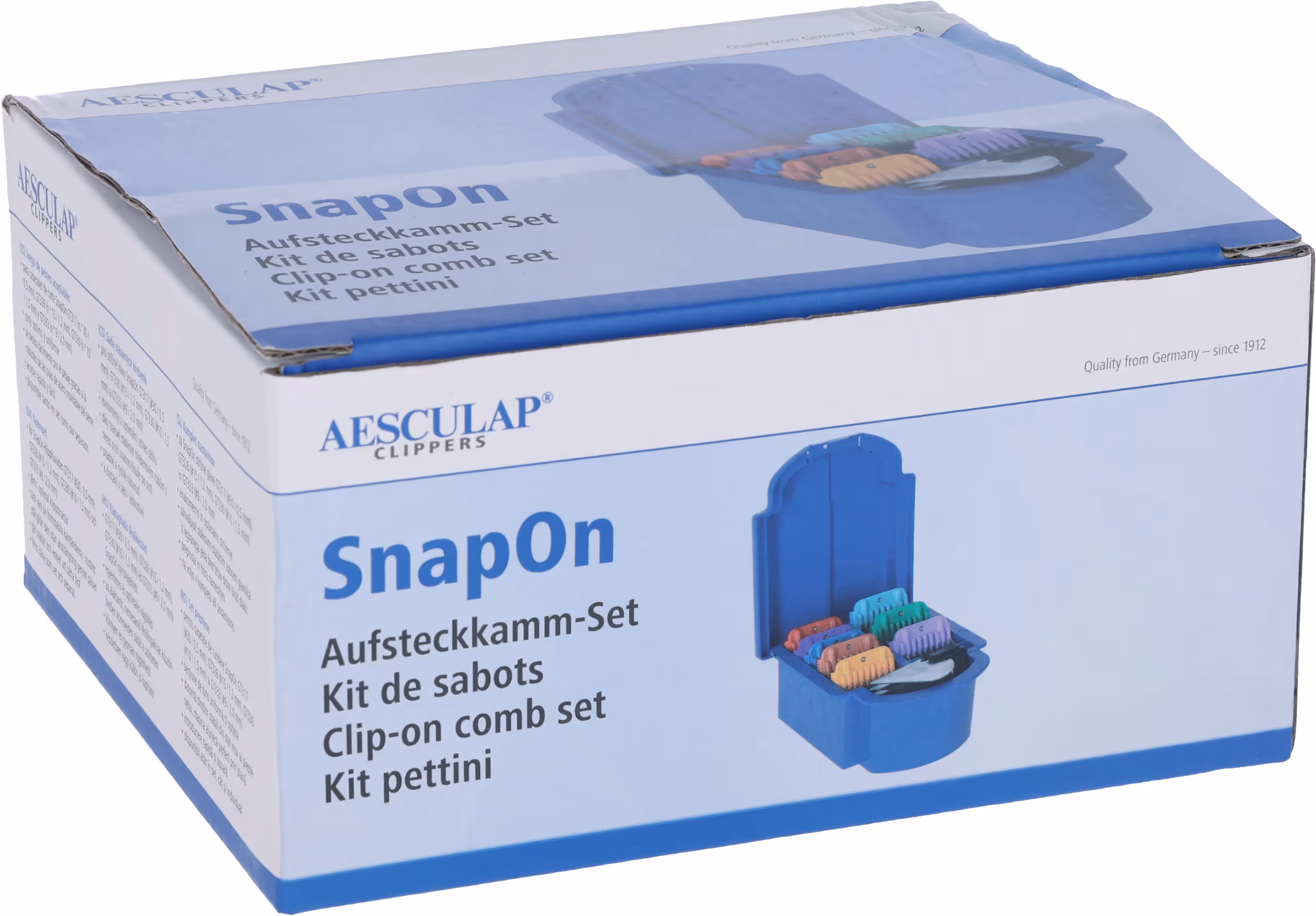 Aesculap kit de sabots SnapOn, 9 pcs