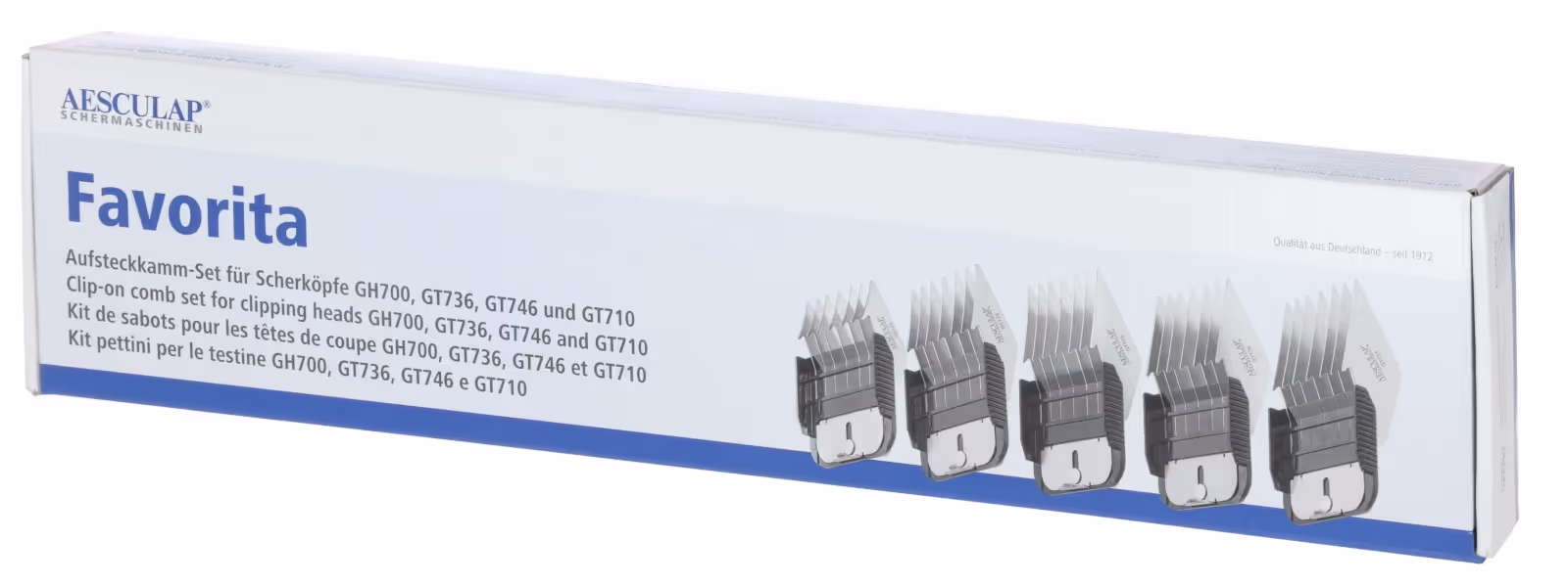  Aesculap : Sabot en acier inoxydable Favorita