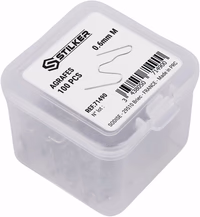 AGRAFES COIN EXTERIEUR 0,6MM - BOITE DE 100 PCS
